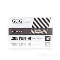 GGG Nossler HPBT 168grs .308Win Bchsenpatronen 20 Schuss