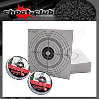 Gamo Match Diabolos 4,5mm - 1.000 Stck + 250 Zielscheiben