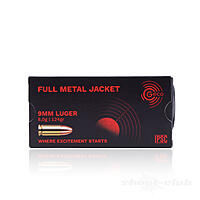 Geco 9mm Luger FMJ 8,0g/124grs. Pistolen Munition