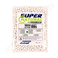 Geoffs 0,36g Scharfschtzen Bio BBs 6 mm 1000 Schuss - White