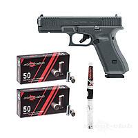 Glock 17 Gen5 Schreckschuss Pistole 9mmPAK +Oil-Pen +100 Platzpatronen