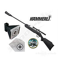 Hmmerli Firefox 500 Kipplauf-Luftgewehr 4,5 mm im Starter-Set