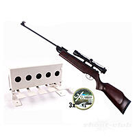 Hmmerli Hunter Force 750 Luftgewehr 4,5mm Diabolos - Biathlon-Set