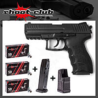 H&K P30 Schreckschusspistole brniert 9mm P.A.K. im Platzpatronen-Set