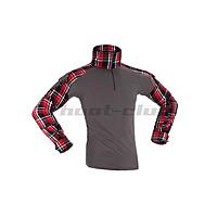 Invader Gear Flanell Combat Shirt - Gre L, Farbe Rot