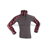 Invader Gear Flanell Combat Shirt - Größe M, Farbe Rot