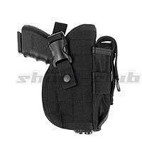 Invader Gear Hartschalen Pistolenholster, Belt Holster - Black