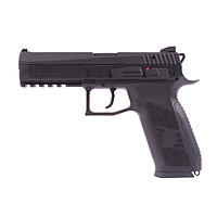 KJ Works CZ P-09 CO2 GBB Pistole 6 mm ab18 inkl. Koffer - Black