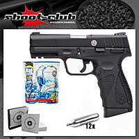 KWC Taurus PT24/7 G2 Airsoft GBB Pistole ab18 Black - SET I