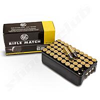 RWS Rifle Match Kleinkaliber Patrone .22 lfB - 50 Stk.
