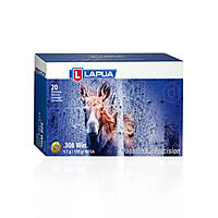 Lapua Mega Bchsenpatronen .308Win 9,7g / 150 grs. - 20 Stck