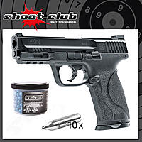 M&P9 2.0 T4E CO2 RAM Pistole .43 im Set mit Powerballs - Smith & Wesson