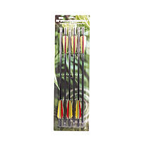 Man Kung Armbrustbolzen Aluminium 20 Zoll 9 mm 6er Pack schwarz