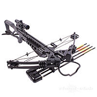 Man Kung XB86 Fighter 185 lbs schwarz - Compound Armbrust  Set