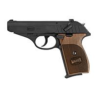 Mauser HSr Selbstladepistole .22lr Wallnuss Holzgriffschalen