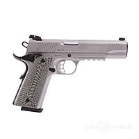 Messerschmitt ME 1911 Pistole Silber 9 mm Luger LPA Visier