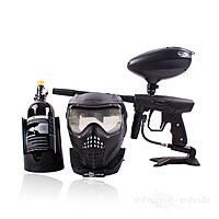 New Legion Rush Paintball Markierer Set mit Maske, HP-System und Loader