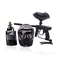 New Legion Rush Paintball Markierer Set mit Maske, Tank und Hopper