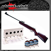 Norconia B88 Luftgewehr 4,5 mm Diabolos im Biathlon-Set