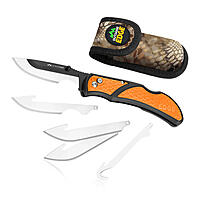 Outdoor Edge WILDGUIDE Aufbrechwerkzeug, Messerset orange