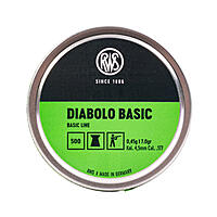 RWS Basic Line Diabolos Flachkopf 4,5 mm - 500 St�ck