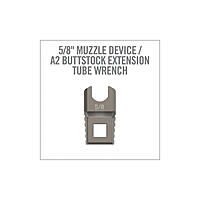 Real Avid Master-Fit 5/8 Muzzle Device / A2 Buttstock Extension Tube Wrench Real Avid Master-Fit 5/8 Muzzle Device / A2 Buttstock Extension Tube Wrench