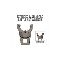 Real Avid Master-Fit Extended & Standard Castle Nut Wrench Real Avid Master-Fit Extended & Standard Castle Nut Wrench
