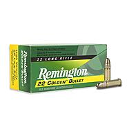 Remington Golden Bullet BPRN 40grs .22lr 50 Schuss Kleinkaliber Munition