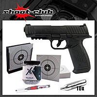 Remington RP45 CO2 Pistole 4,5mm Stahlkugeln - Komplett-Set