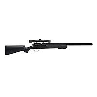 Remington Vought Pressluftgewehr PCP 4,5mm Diabolo Magazin Zielfernrohr Kunststoffschaft