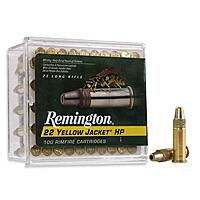 Remington Yellow Jacket PTCHS 33grs .22lr 100 Schuss Kleinkaliber Munition