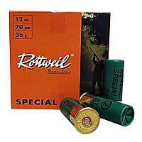 Rottweil Special 36 Schrotpatronen Kal. 12/70 3,7 mm - 25 Stk.  Rottweil Special 36 Schrotpatronen Kal. 12/70 3,7 mm - 25 Stk.