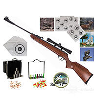 Ruger Air Scout Rancher Kit Luftgewehr Kal. 4,5mm Diabolos - Super-Target Set