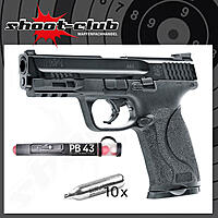 SMITH & WESSON M&P9 2.0 T4E CO2 RAM .43 im Set mit Pepperballs