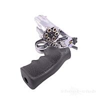 S&W 629 Co2 Revolver 5 Zoll Vollmetall 4,5mm Diabolos Steel Finish