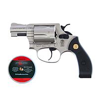 S&W Chiefs Special Schreckschussrevolver 9mm R.K. vernickelt mit Platzpatronen