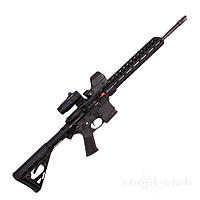 Schmeisser AR15 M5F .223Rem+Falke LE Red Dot+B3X Magnifier+Futteral