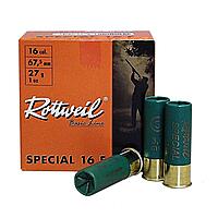 Schrot-Patrone Rottweil Special 16 F 16/67,5 - 2,9 mm - 25 Stk.