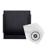 ShoXx Kugelfang-Kasten mit 100 Luftgewehr Zielscheiben