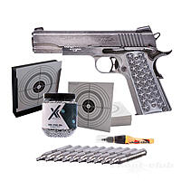 Sig Sauer 1911 WTP Blow Back CO2 Pistole 4,5 mm BB - im Set