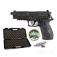 Sig Sauer P226 CO2 Pistole 4,5mm Diabolos schwarz - Koffer-Set