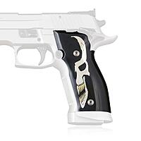 Sig Sauer P226 X-Five X-Six Griff Skull Acryl Schwarz