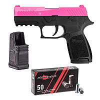 Sig Sauer P320 Schreckschusspistole Pink 9mm P.A.K. mit 50 Platzpatronen