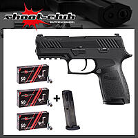 Sig Sauer P320 Schreckschusspistole brniert 9 mm P.A.K. im Platzpatronen-Set