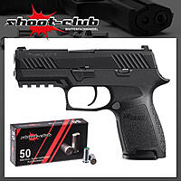 Sig Sauer P320 Schreckschusspistole brniert 9 mm P.A.K. - im Set