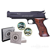 Sig Sauer Super Target Luftpistole Kaliber 4,5 mm Diabolos im Set