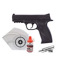 Smith & Wesson M&P 40 4,5 mm - CO2 Pistolen Set