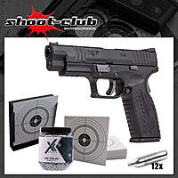 Springfield XDM CO2 Pistole Kal. 4,5mm Stahl BBs im Set