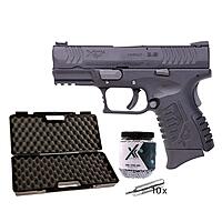 Springfield XDM compact CO2 Pistole Kal. 4,5mm Stahl BBs im Koffer-Set