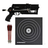 Steambow AR-6 Stinger 2 Compact Pistolenarmbrust X-MAS Set mit Pfeilfangmatte und Bolzen